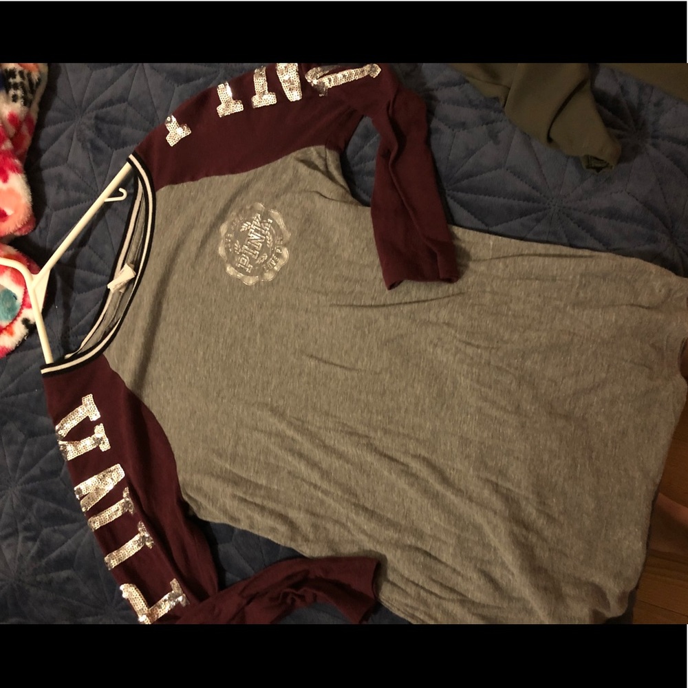 PINK half sleeve top!